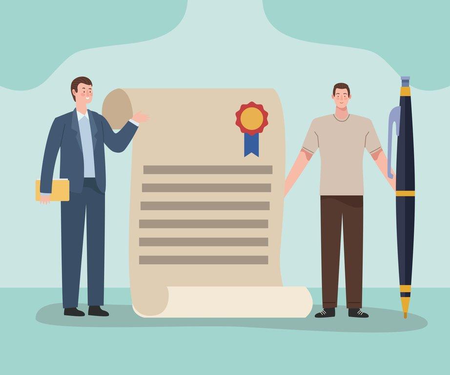 Client license and registration tracking with Turia